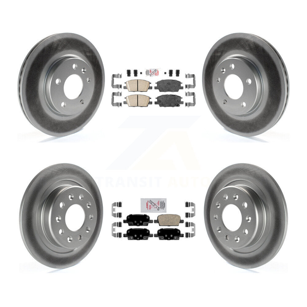 Disc Rotors and Ceramic Brake Pads Kit-KGA-101326 - Kit.bestparts.ca