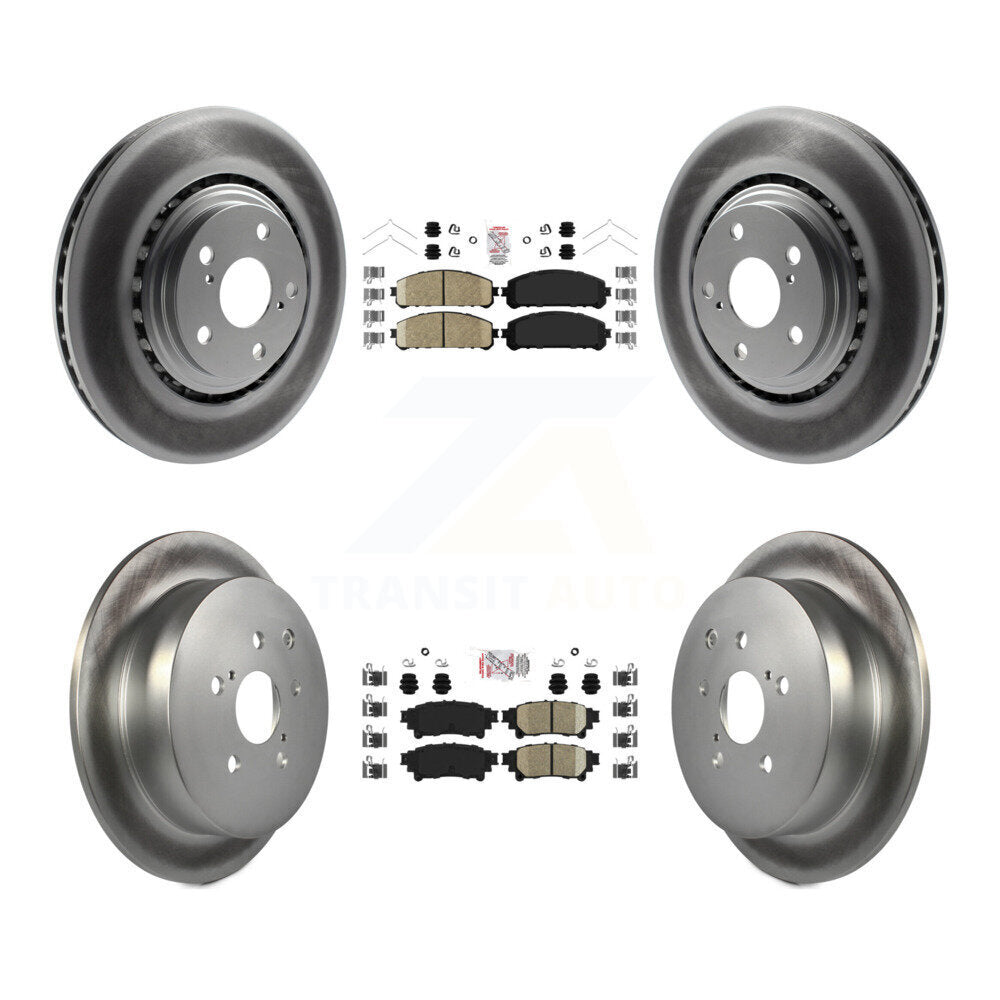 Disc Rotors and Ceramic Brake Pads Kit-KGA-101330 - Kit.bestparts.ca Kit.bestparts.ca