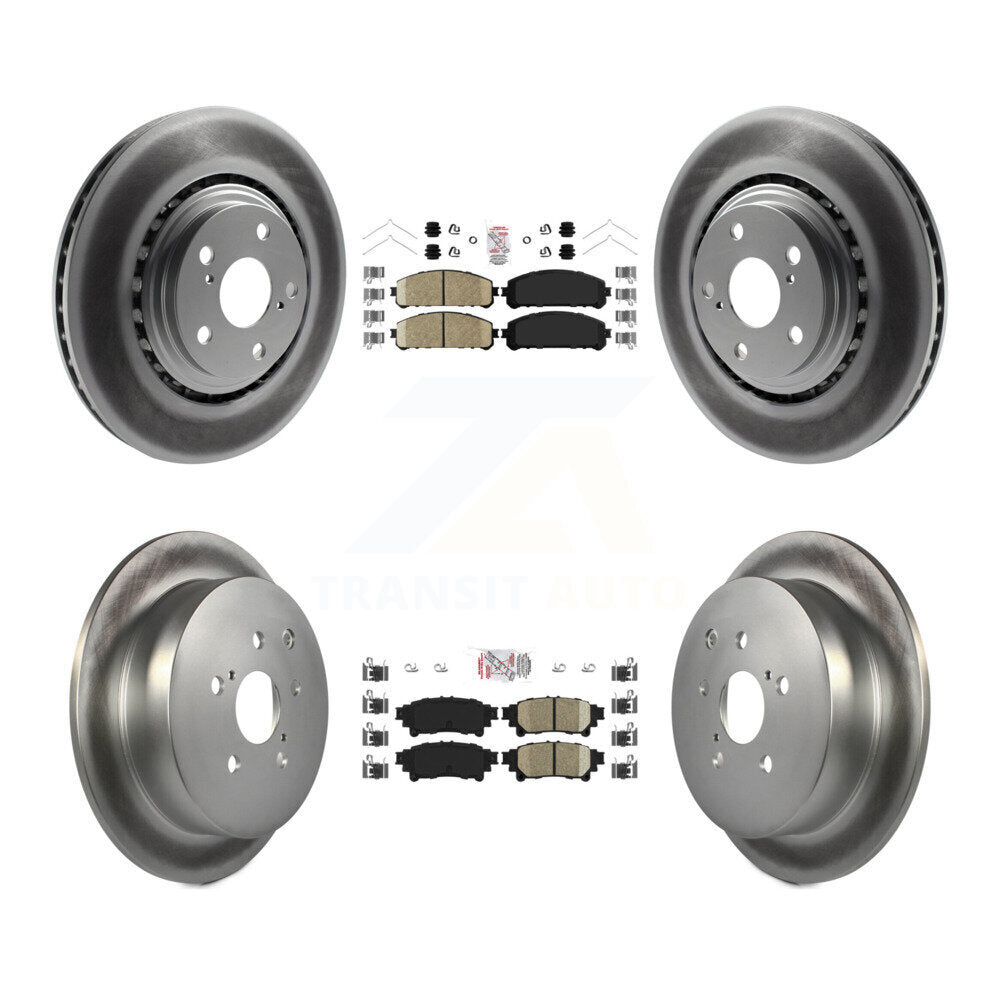 Disc Rotors and Ceramic Brake Pads Kit-KGA-101332 - Kit.bestparts.ca