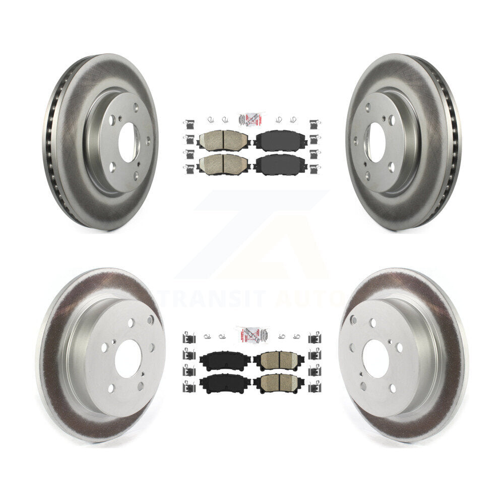 Disc Rotors and Ceramic Brake Pads Kit-KGA-101335 - Kit.bestparts.ca