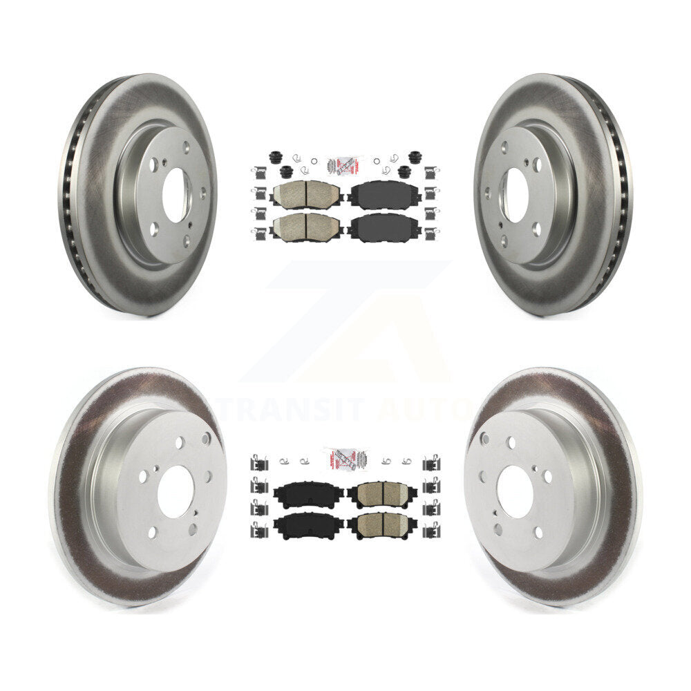 Disc Rotors and Ceramic Brake Pads Kit-KGA-101336 - Kit.bestparts.ca