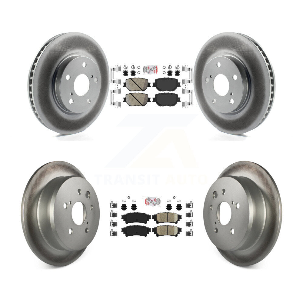 Disc Rotors and Ceramic Brake Pads Kit-KGA-101337 - Kit.bestparts.ca Kit.bestparts.ca