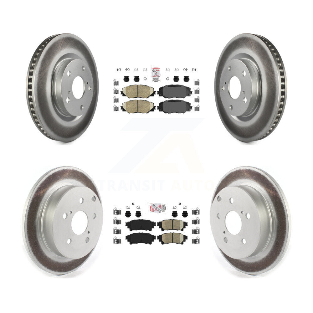 Disc Rotors and Ceramic Brake Pads Kit-KGA-101346 - Kit.bestparts.ca
