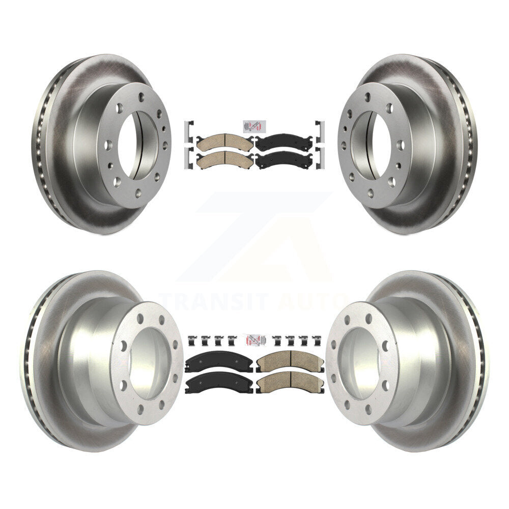 Disc Rotors and Ceramic Brake Pads Kit-KGA-101356 - Kit.bestparts.ca