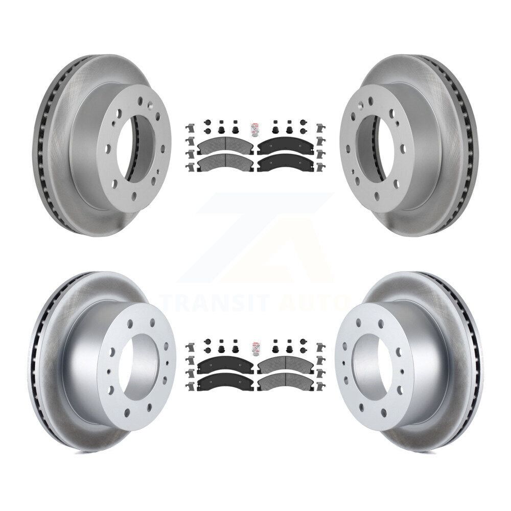 Disc Rotors and Semi-Metallic Brake Pads Kit-KGA-101363 - Kit.bestparts.ca