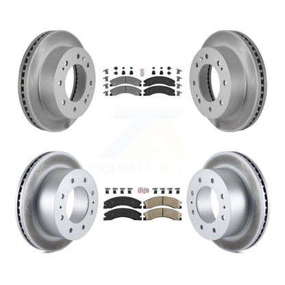 Disc Rotors and Semi-Metallic (Front) & Ceramic (Rear) Brake Pads Kit-KGA-101366 - Kit.bestparts.ca