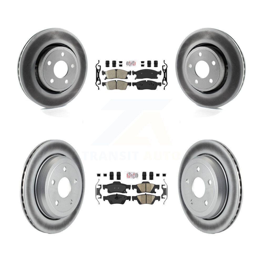 Disc Rotors and Ceramic Brake Pads Kit-KGA-101374
