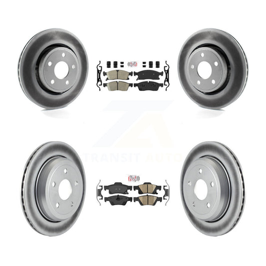 Disc Rotors and Ceramic Brake Pads Kit-KGA-101382