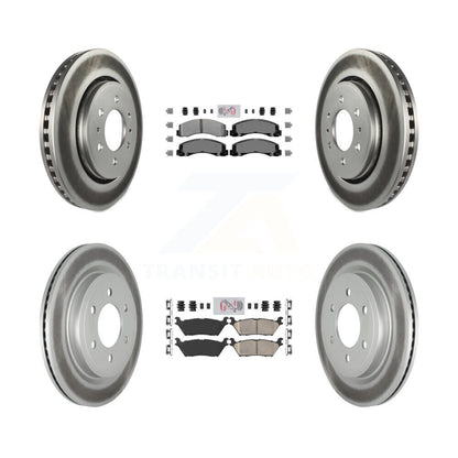 Disc Rotors and Semi-Metallic (Front) & Ceramic (Rear) Brake Pads Kit-KGA-101402 - Kit.bestparts.ca