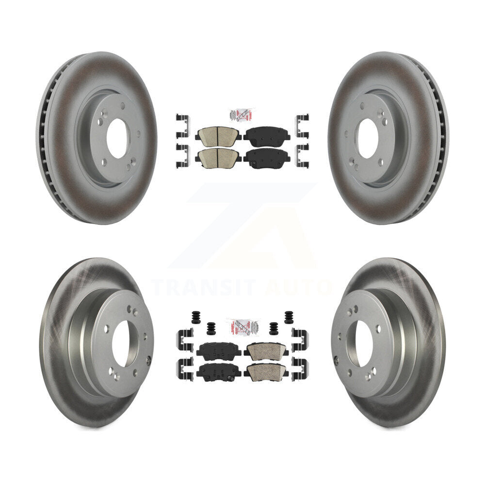 Disc Rotors and Ceramic Brake Pads Kit-KGA-101413 - Kit.bestparts.ca