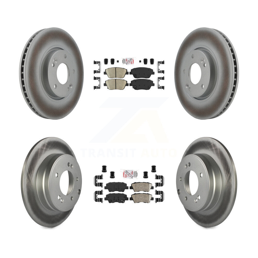 Disc Rotors and Ceramic Brake Pads Kit-KGA-101414 - Kit.bestparts.ca Kit.bestparts.ca