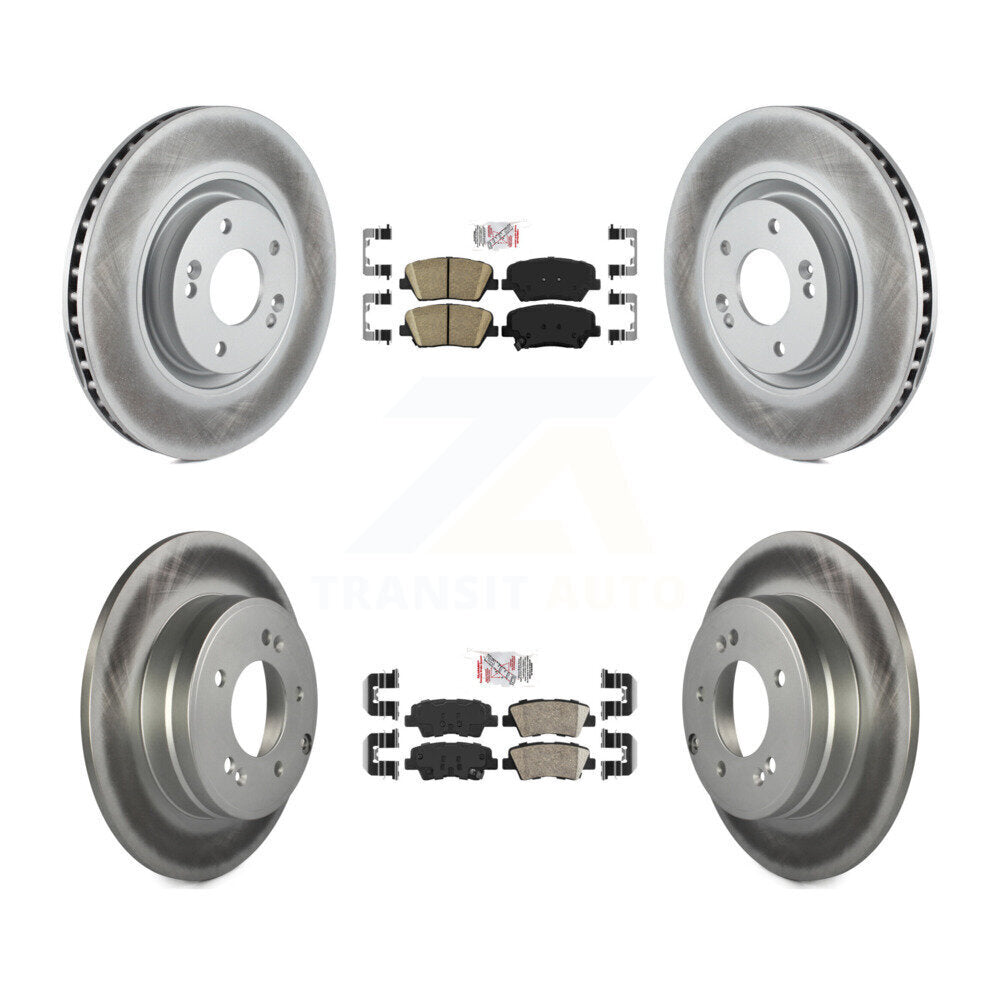 disc rotors and ceramic brake pads-kga-101418 - Kit.bestparts.ca