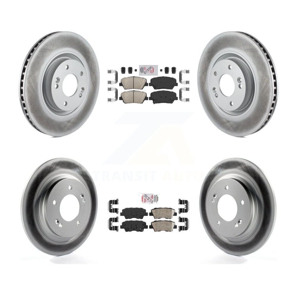 disc rotors and ceramic brake pads-kga-101421 - Kit.bestparts.ca