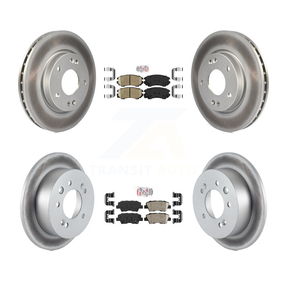 Disc Rotors and Ceramic Brake Pads Kit-KGA-101426 - Kit.bestparts.ca