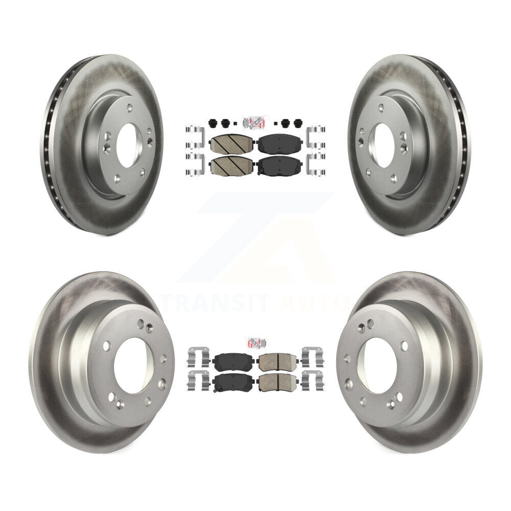 Disc Rotors and Ceramic Brake Pads Kit-KGA-101427 - Kit.bestparts.ca