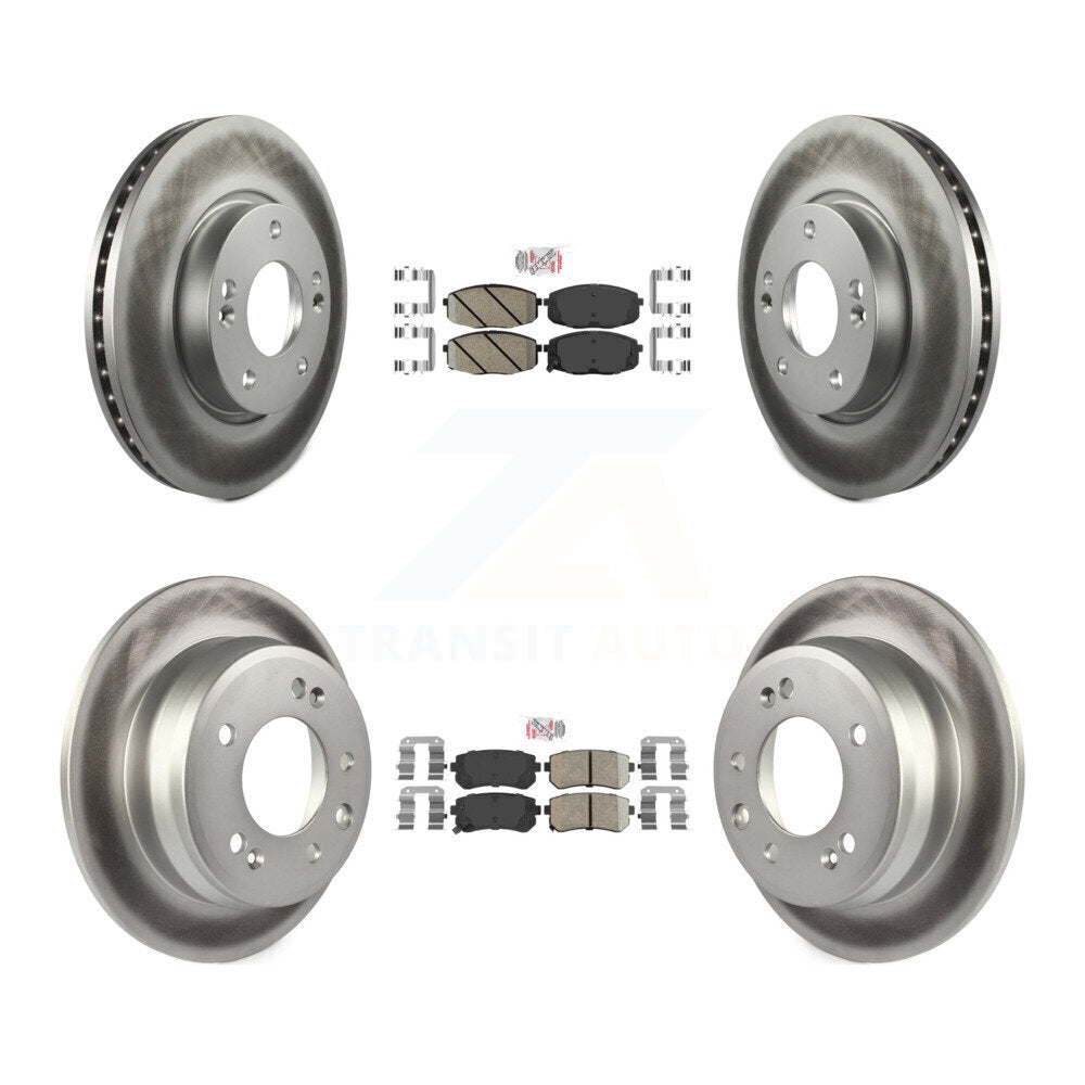 Disc Rotors and Ceramic Brake Pads Kit-KGA-101428 - Kit.bestparts.ca Kit.bestparts.ca