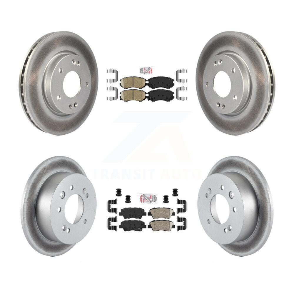 Disc Rotors and Ceramic Brake Pads Kit-KGA-101434 - Kit.bestparts.ca