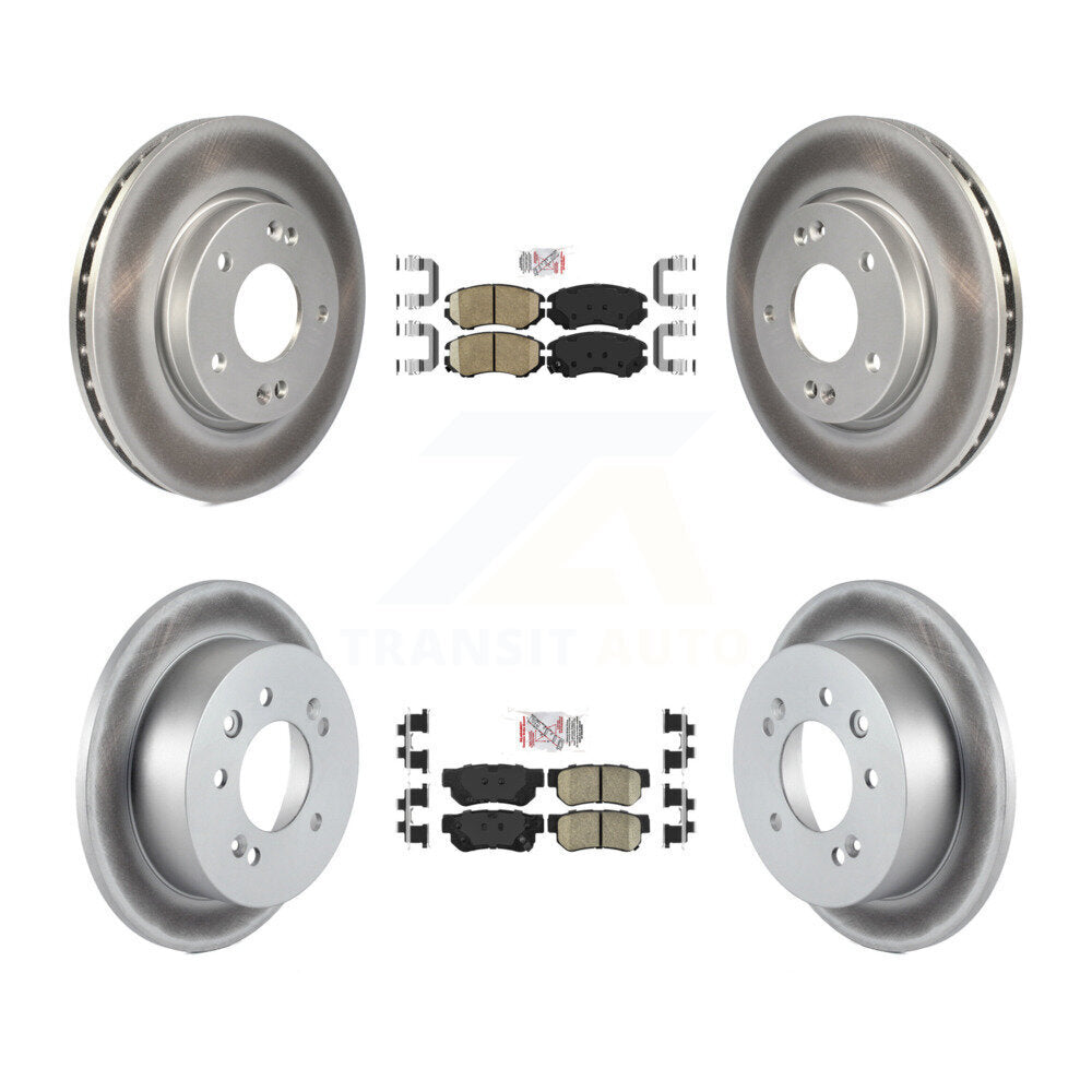 Disc Rotors and Ceramic Brake Pads Kit-KGA-101436 - Kit.bestparts.ca