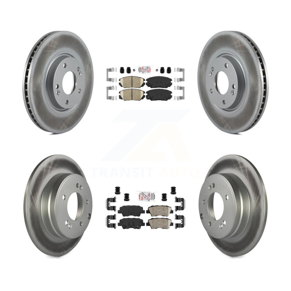 Disc Rotors and Ceramic Brake Pads Kit-KGA-101440 - Kit.bestparts.ca