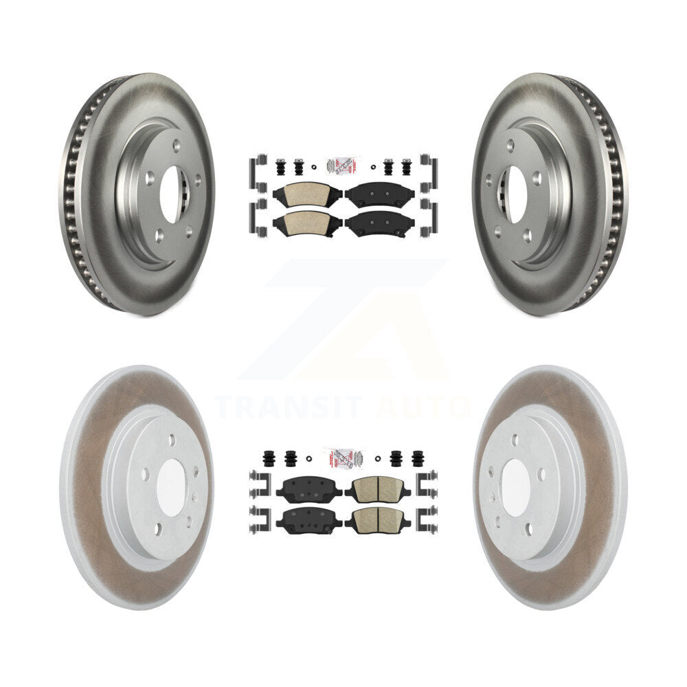 Disc Rotors and Ceramic Brake Pads Kit-KGA-101443 - Kit.bestparts.ca