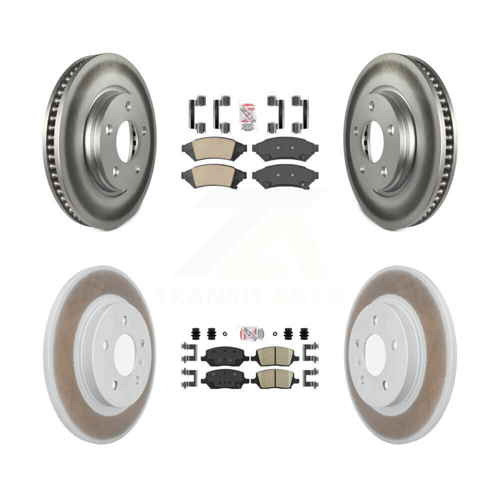 Disc Rotors and Ceramic Brake Pads Kit-KGA-101444 - Kit.bestparts.ca Kit.bestparts.ca
