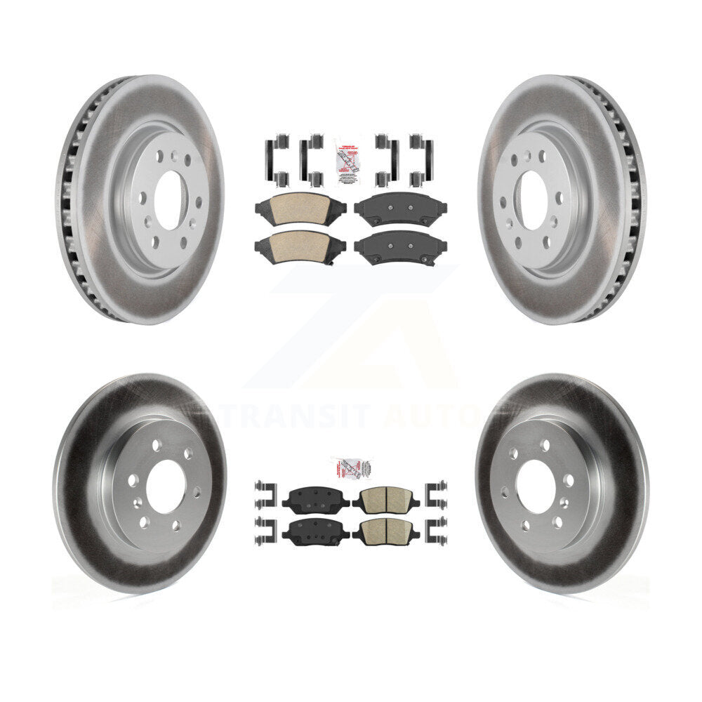 Disc Rotors and Ceramic Brake Pads Kit-KGA-101446 - Kit.bestparts.ca