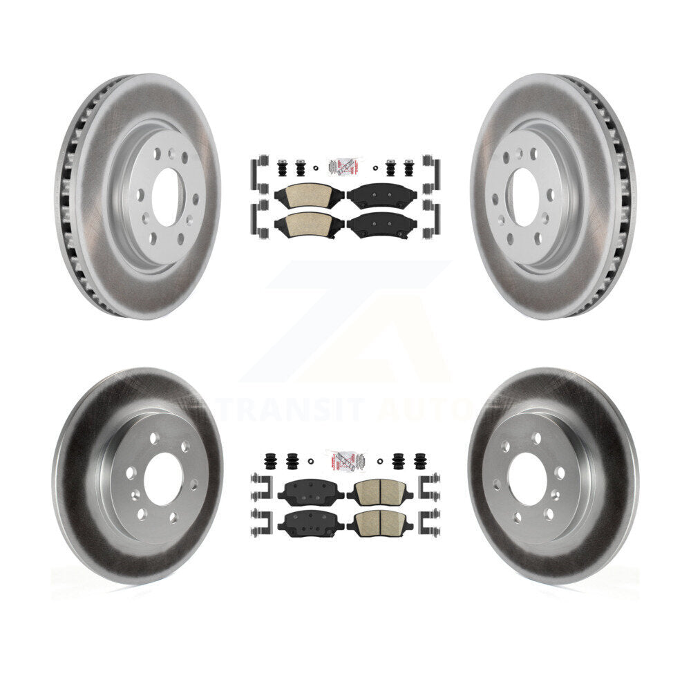 Disc Rotors and Ceramic Brake Pads Kit-KGA-101447 - Kit.bestparts.ca