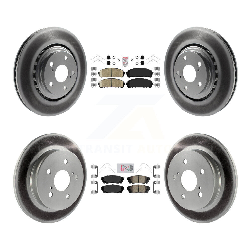 Disc Rotors and Ceramic Brake Pads Kit-KGA-101462 - Kit.bestparts.ca