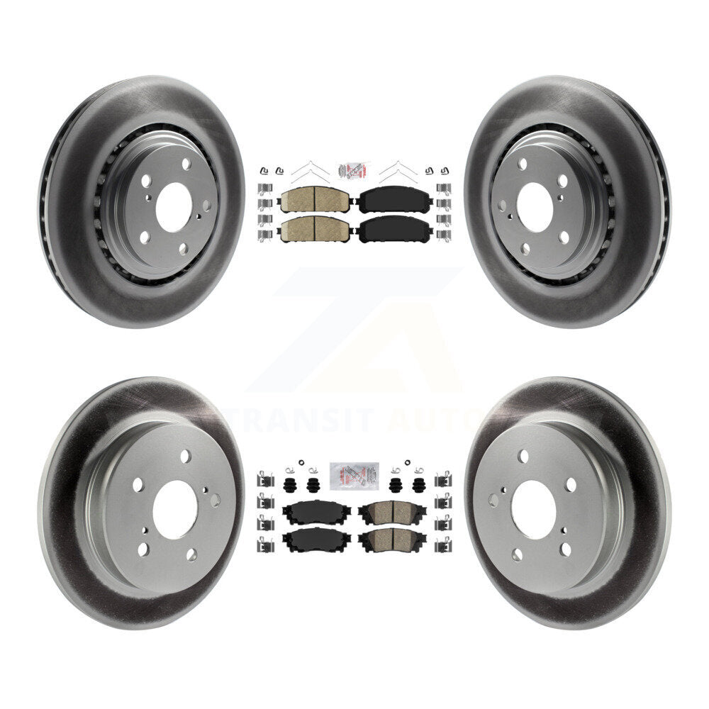 Disc Rotors and Ceramic Brake Pads Kit-KGA-101463 - Kit.bestparts.ca