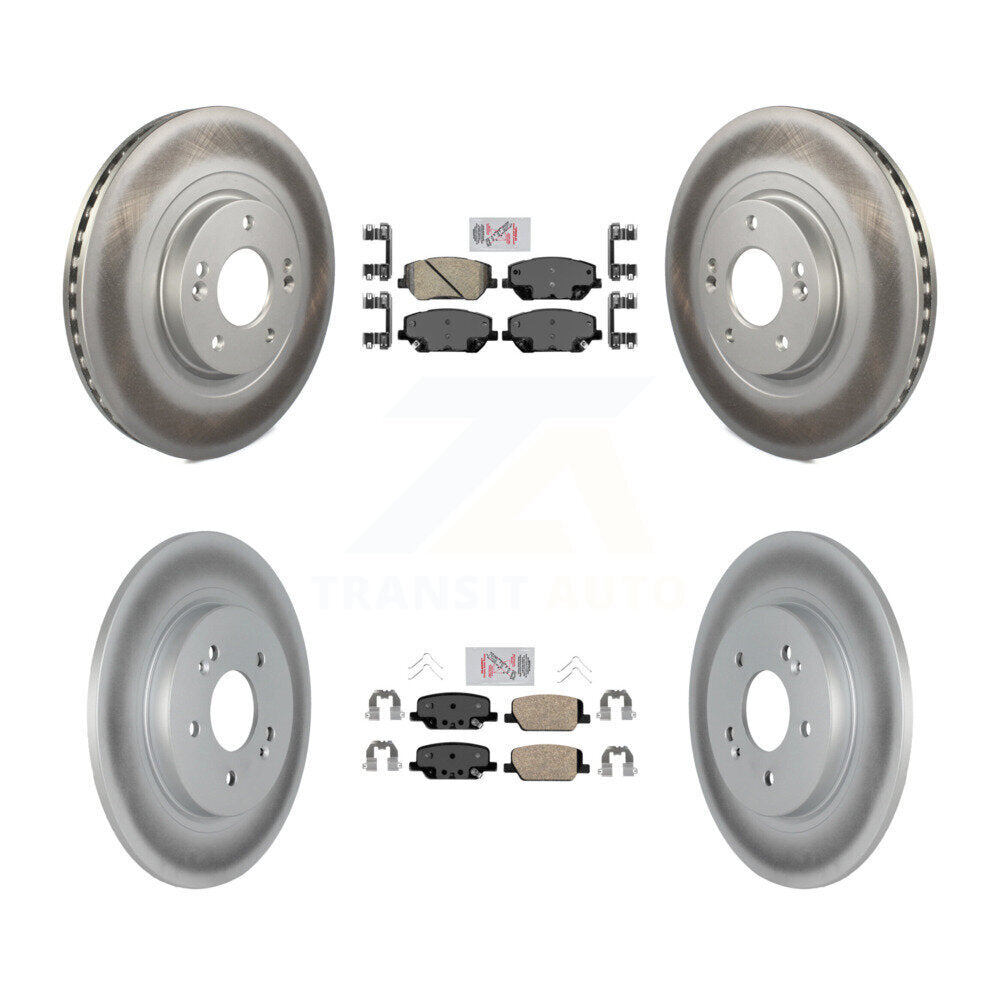 Coated Disc Rotors and Ceramic Brake Pads Kit-KGA-101472 - Kit.bestparts.ca Kit.bestparts.ca