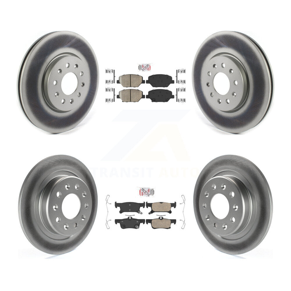 Disc Rotors and Ceramic Brake Pads Kit-KGA-101487 - Kit.bestparts.ca