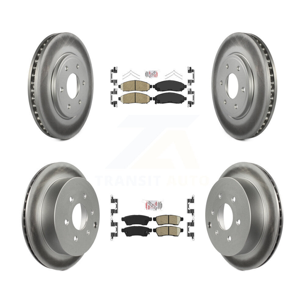 Disc Rotors and Ceramic Brake Pads Kit-KGA-101495 - Kit.bestparts.ca