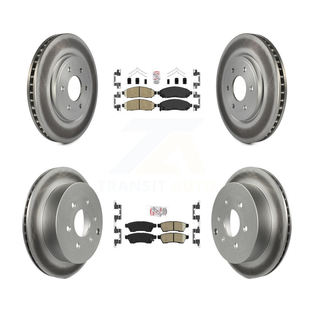 Disc Rotors and Ceramic Brake Pads Kit-KGA-101498 - Kit.bestparts.ca Kit.bestparts.ca