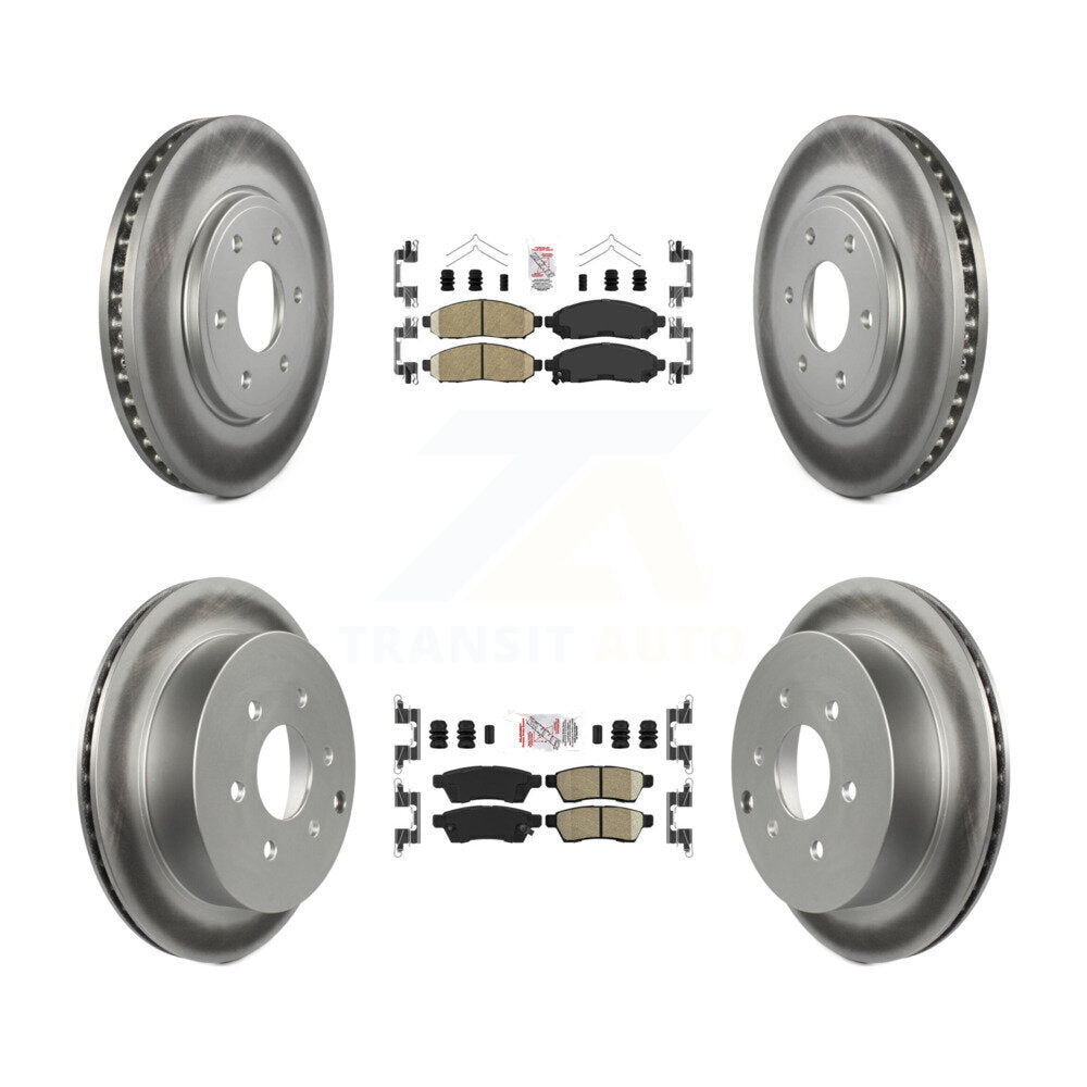 Disc Rotors and Ceramic Brake Pads Kit-KGA-101500 - Kit.bestparts.ca