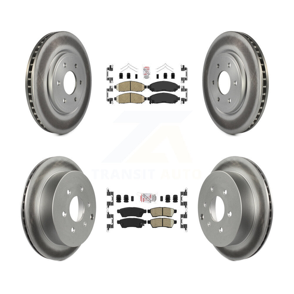 Disc Rotors and Ceramic Brake Pads Kit-KGA-101502 - Kit.bestparts.ca