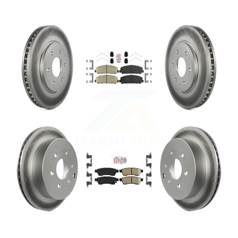 Disc Rotors and Ceramic Brake Pads Kit-KGA-101503 - Kit.bestparts.ca
