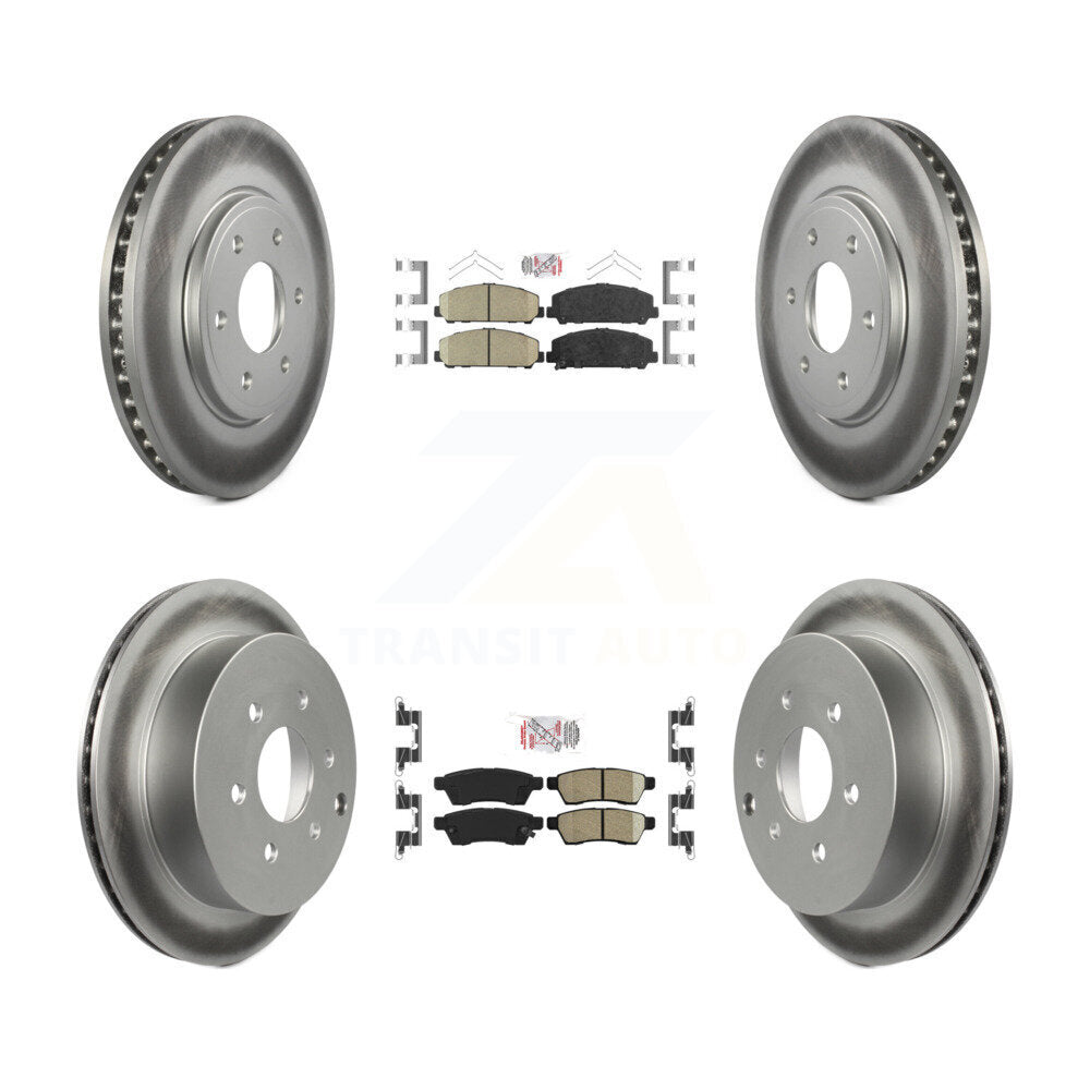 Disc Rotors and Ceramic Brake Pads Kit-KGA-101504 - Kit.bestparts.ca