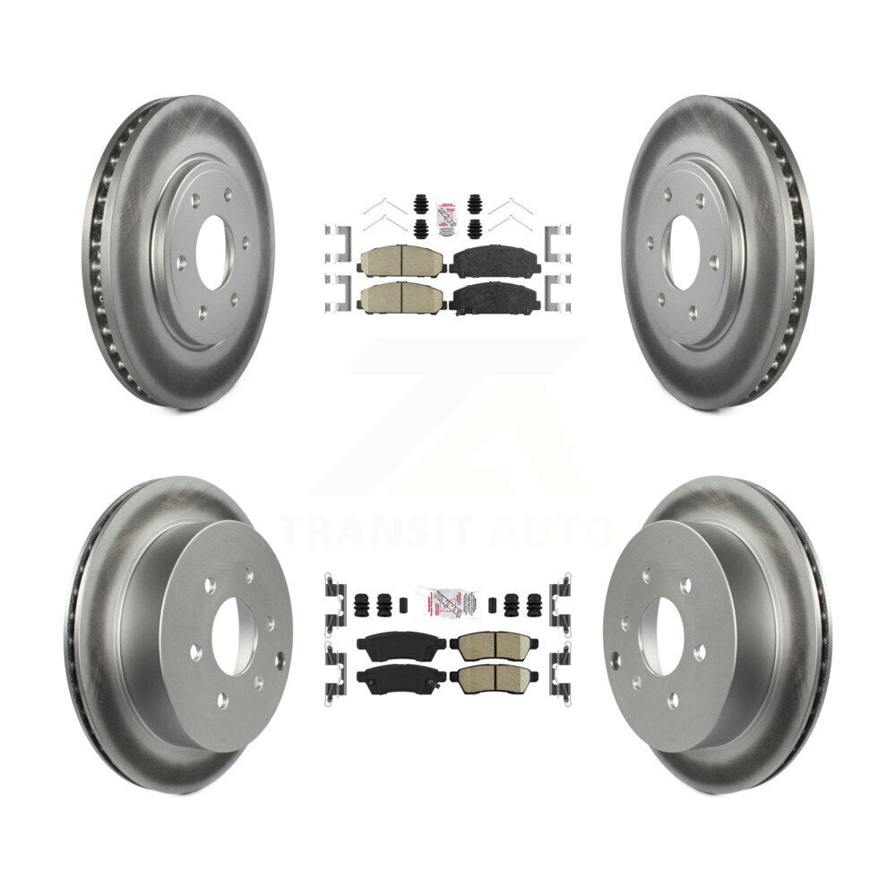 Disc Rotors and Ceramic Brake Pads Kit-KGA-101505 - Kit.bestparts.ca
