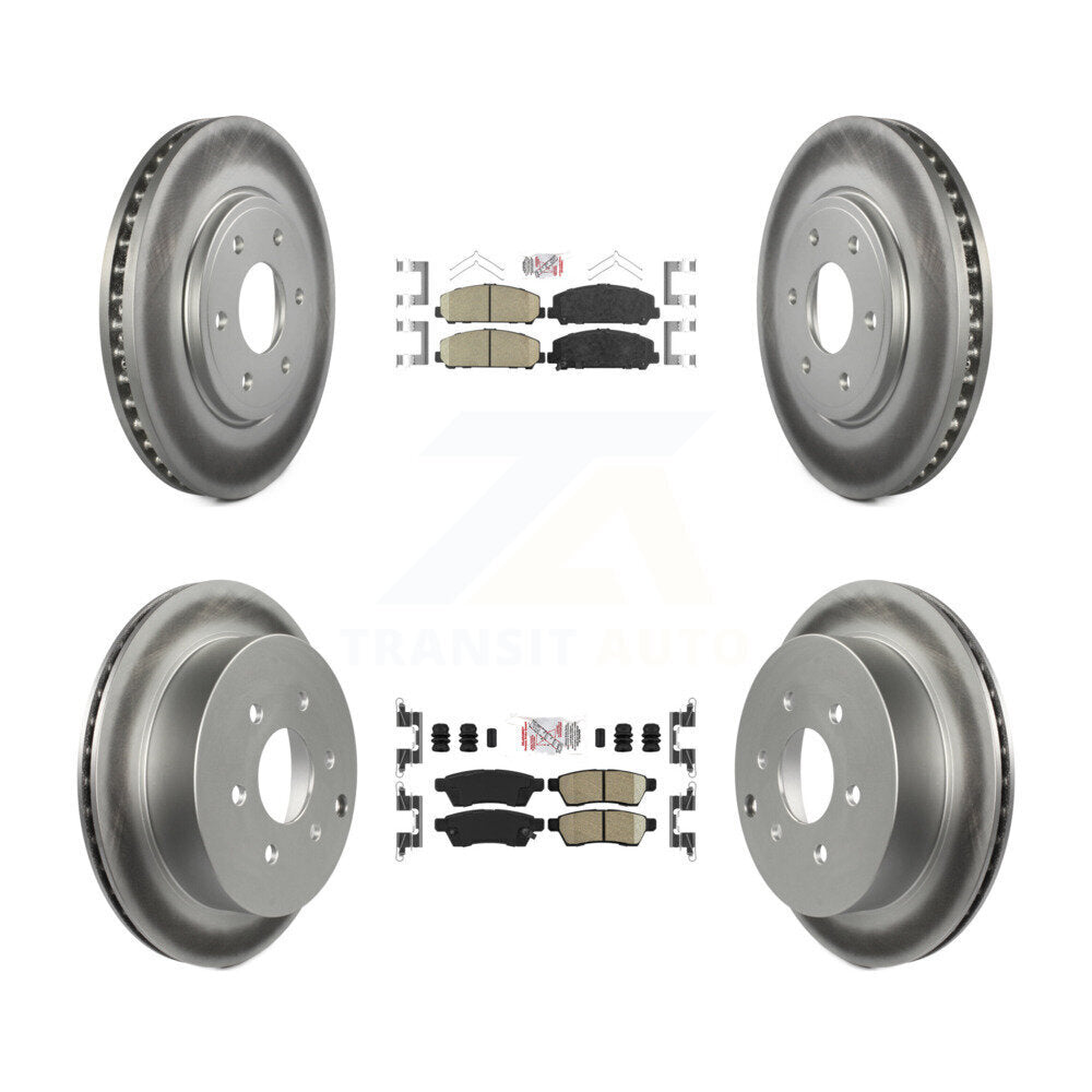 Disc Rotors and Ceramic Brake Pads Kit-KGA-101506 - Kit.bestparts.ca