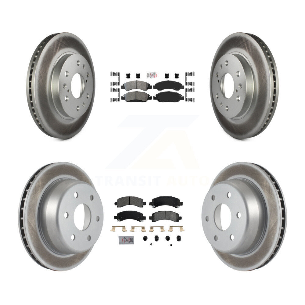 disc rotors and semi metallic brake pads-kga-101509 - Kit.bestparts.ca