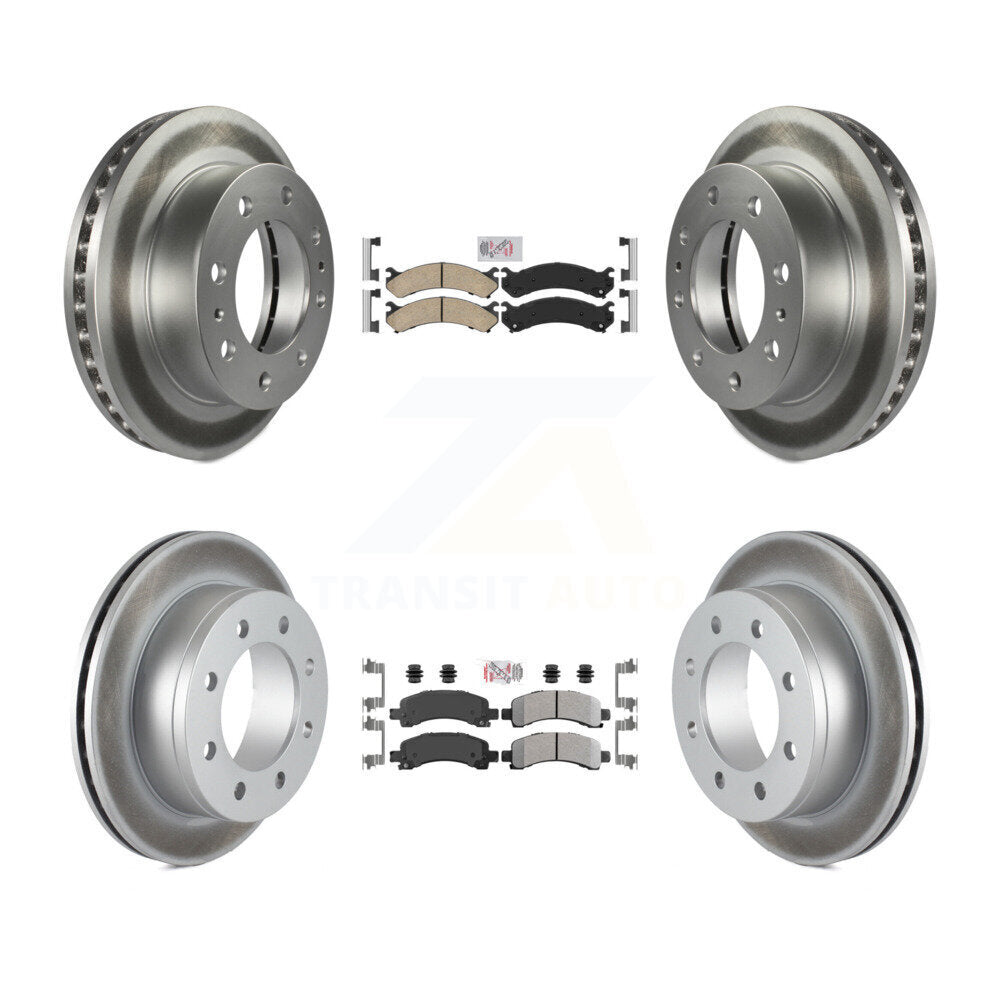 Disc Rotors and Ceramic (Front) & Semi-Metallic (Rear) Brake Pads Kit-KGA-101525 - Kit.bestparts.ca Kit.bestparts.ca