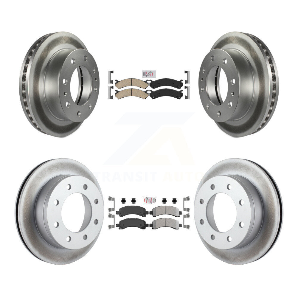 Disc Rotors and Ceramic (Front) & Semi-Metallic (Rear) Brake Pads Kit-KGA-101527 - Kit.bestparts.ca Kit.bestparts.ca