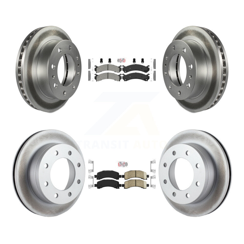 Disc Rotors and Semi-Metallic (Front) & Ceramic (Rear) Brake Pads Kit-KGA-101532 - Kit.bestparts.ca Kit.bestparts.ca