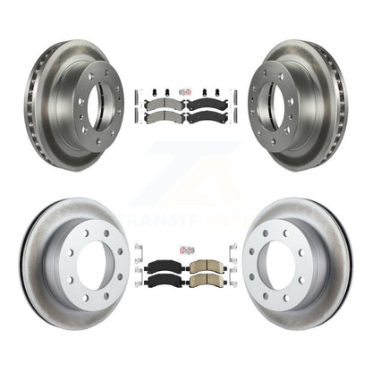 Disc Rotors and Semi-Metallic (Front) & Ceramic (Rear) Brake Pads Kit-KGA-101532 - Kit.bestparts.ca