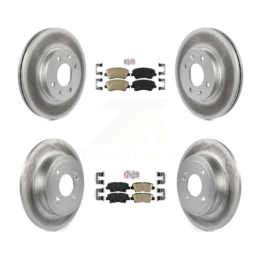 Disc Rotors and Ceramic Brake Pads Kit-KGA-101542 - Kit.bestparts.ca