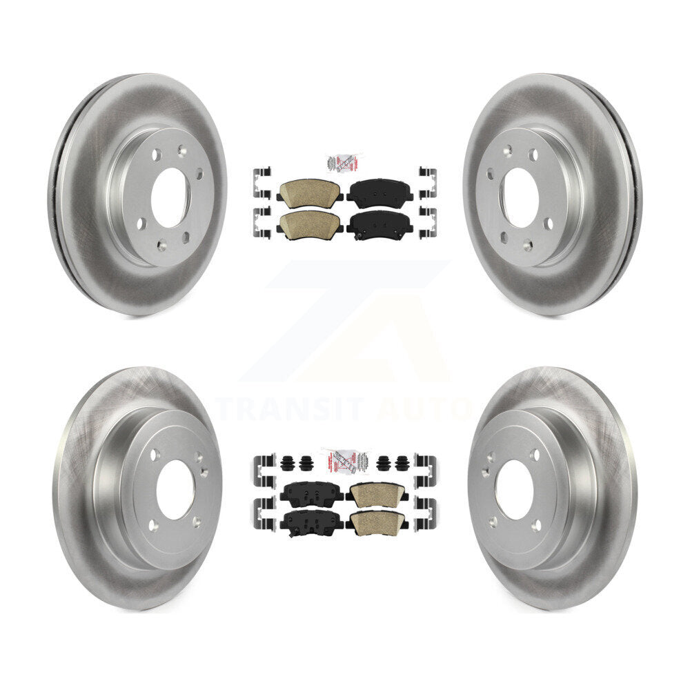 Disc Rotors and Ceramic Brake Pads Kit-KGA-101543 - Kit.bestparts.ca
