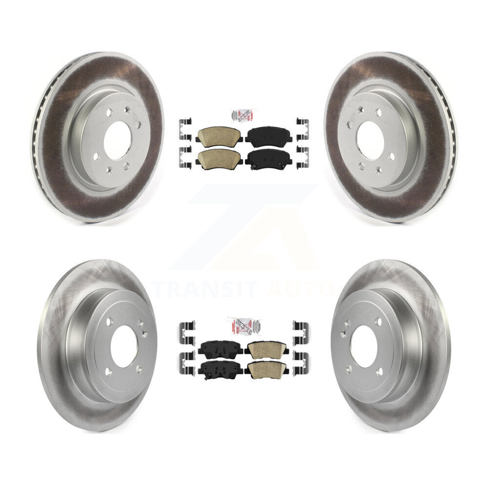 Disc Rotors and Ceramic Brake Pads Kit-KGA-101548 - Kit.bestparts.ca Kit.bestparts.ca