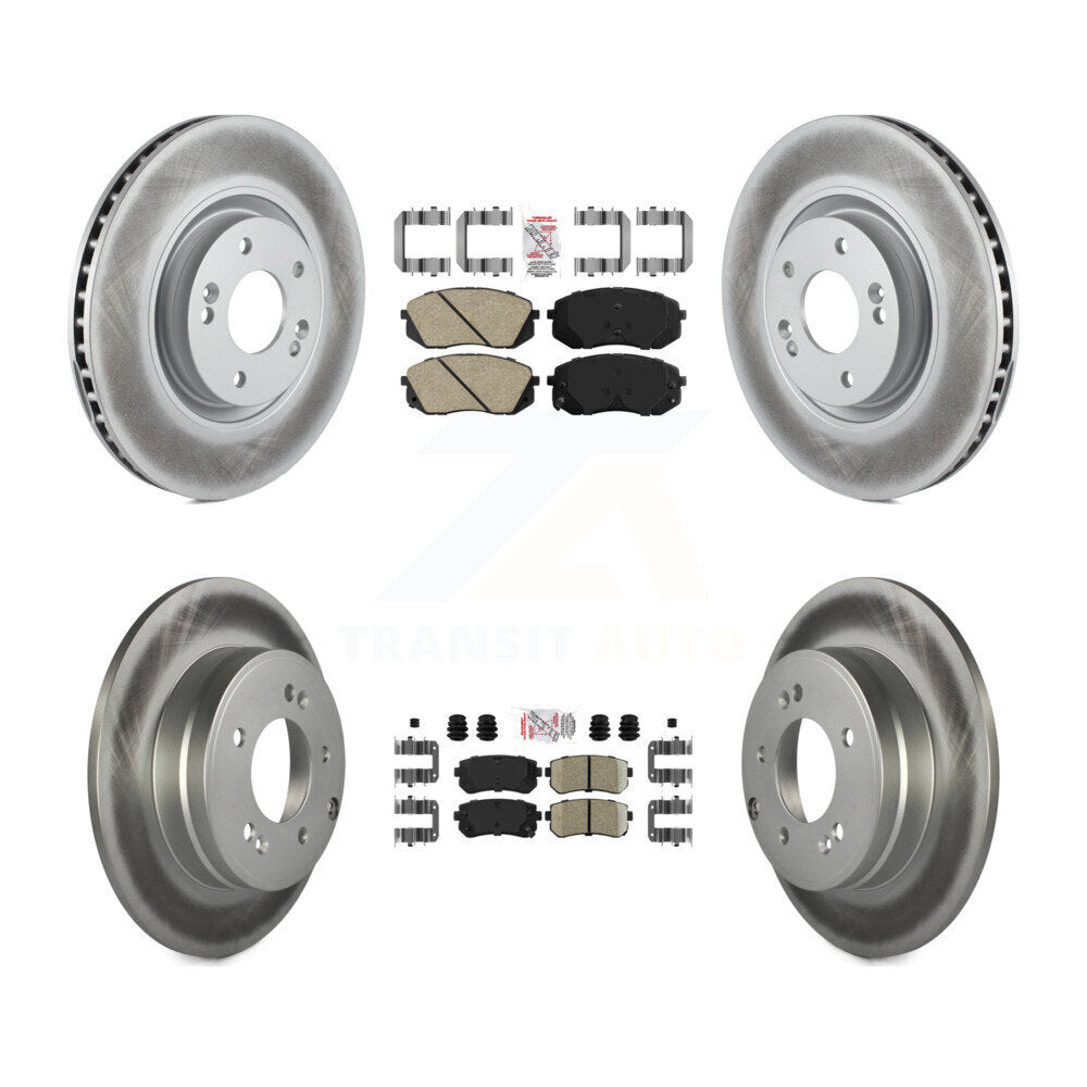 disc rotors and ceramic brake pads-kga-101554 - Kit.bestparts.ca