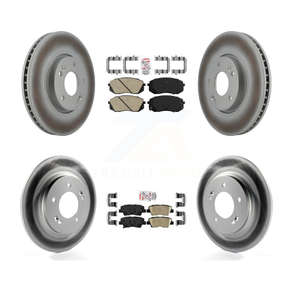 Disc Rotors and Ceramic Brake Pads Kit-KGA-101563 - Kit.bestparts.ca