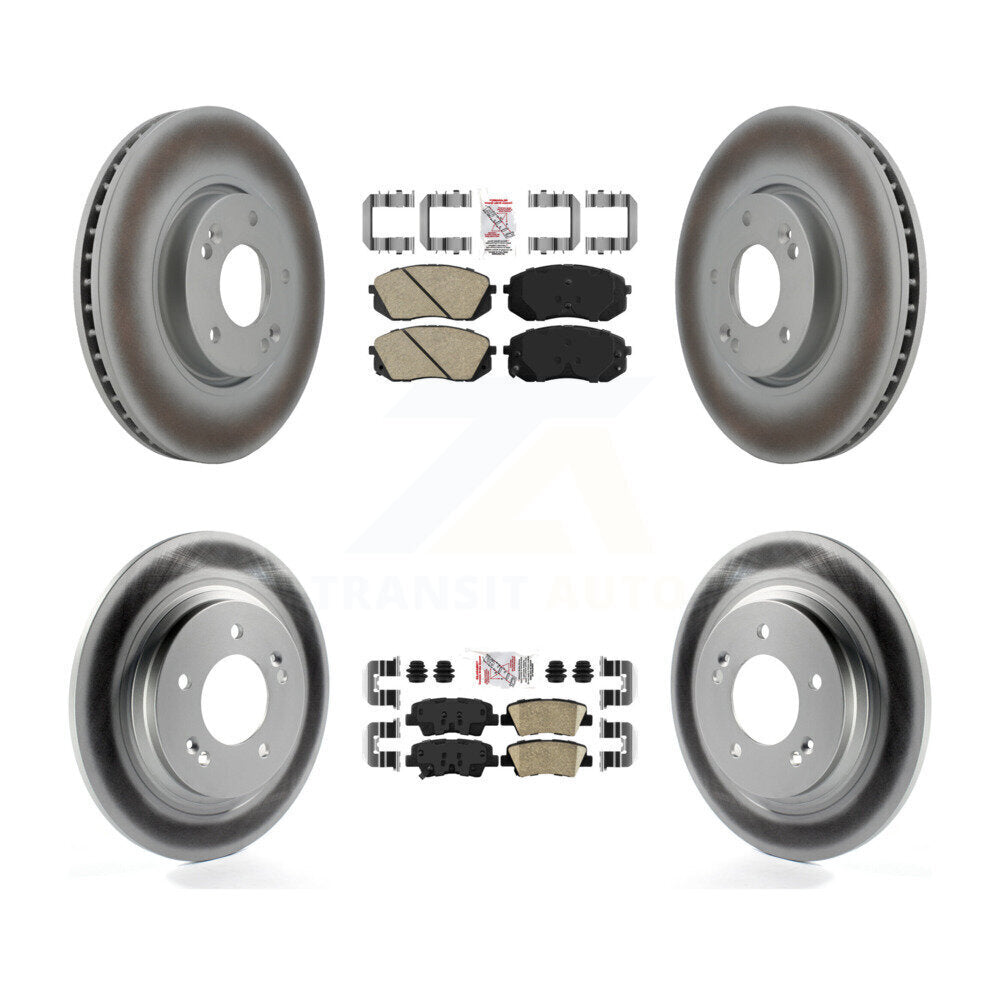 Disc Rotors and Ceramic Brake Pads Kit-KGA-101564 - Kit.bestparts.ca